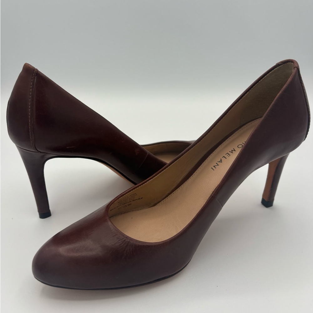 ANTONIO MELANI Dark Brown Heels New without box